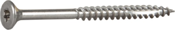 Medsraigčiai nerūdijančio plieno 5x60 mm A4 100 vnt Essdrive Essve