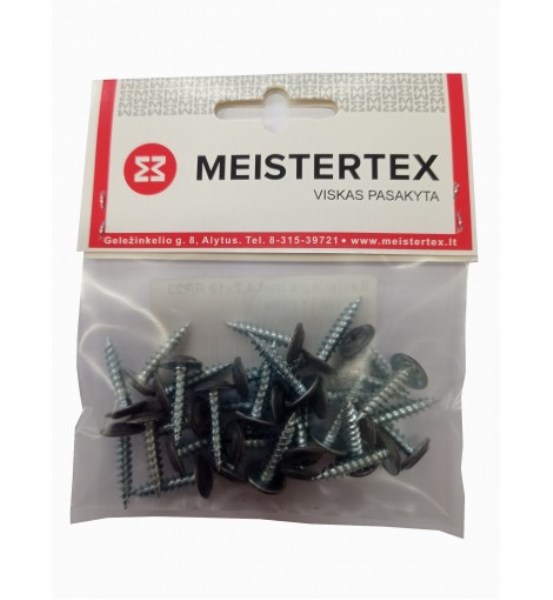 Savisriegiai met/met 4,2x19 mm 30 vnt RAL 7015 RR23