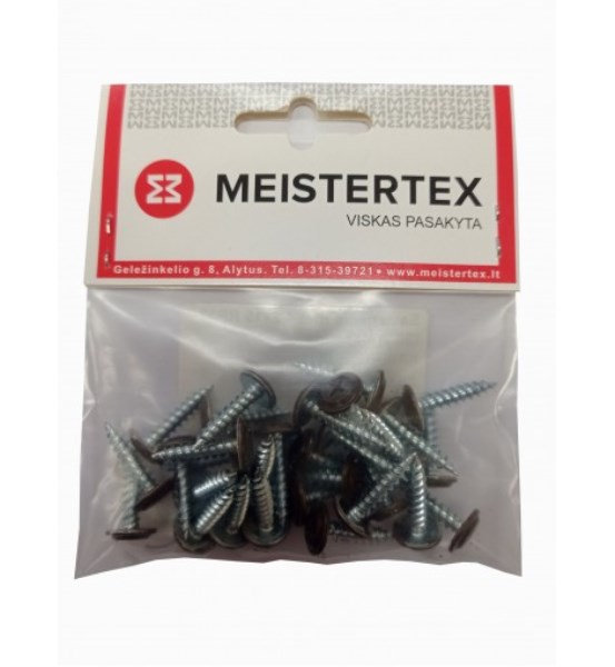 Savisriegiai met/met 4,2x19 mm 30 vnt RAL 8019 RR32