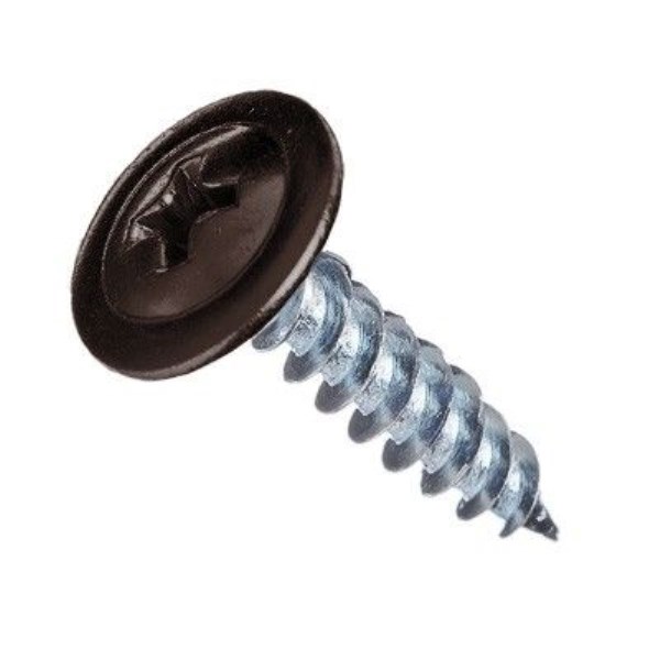Savisriegiai į metalą 4,2x19 mm 250 vnt RAL 8019 T-Fix