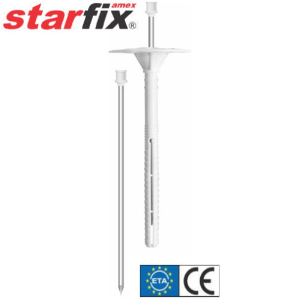 Smeigė sienų 10 x 300 mm PTZ LDK Starfix su padidinta išsiplėtimo zona