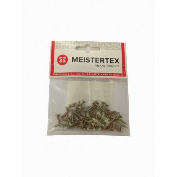 Medsraigčiai geltoni 4x30 mm 50 vnt Meistertex