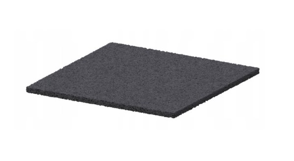 Pagrindas guminis terasai 200x200x3 mm SBR Pjedestalui