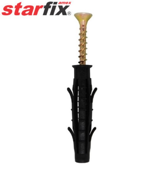 Kaištis su sraigtu 10 x 70 x 80 mm T/T 100 vnt Starfix