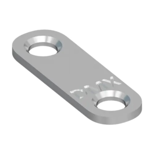 Plokštelė 13x36,5x2 mm 4 vnt Domax