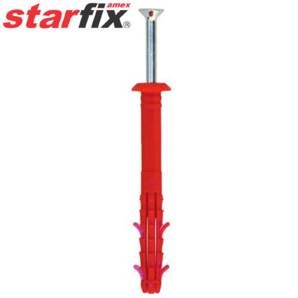 Kaištis kalamas 8 x 180 mm K/F 2 vnt KSMXN Starfix