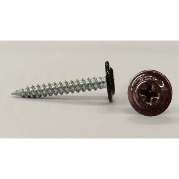 Savisriegiai į metalą 4,2x19 RAL8017