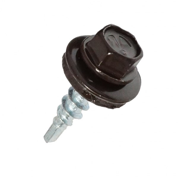 Savisriegiai į metalą 4,8x20 RAL 8019 KKRJP