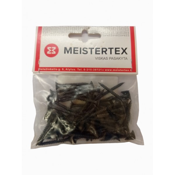 Savisriegiai į metalą GKP 3,5x25 mm 50 vnt Meistertex