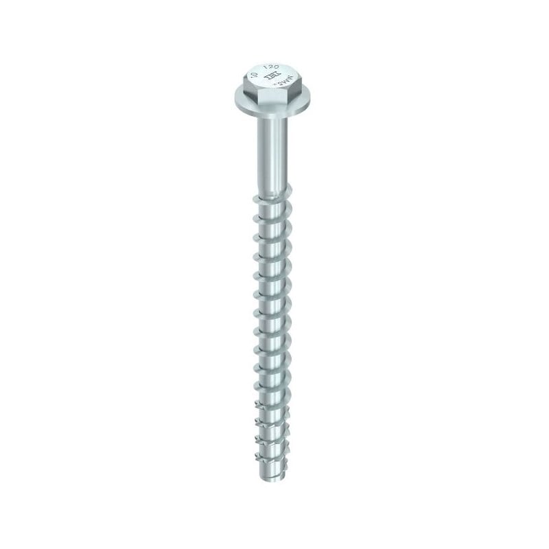 Heco šešiakampiai varžtai su poveržle, SS 12 x 120, hexagon head with washer, A2K, 25 vnt.