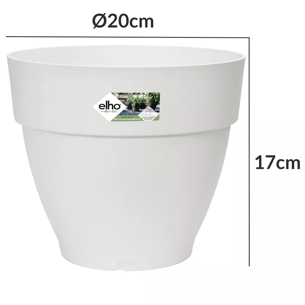 Gėlės vazonas baltas 787 x 669 IN 3,2L