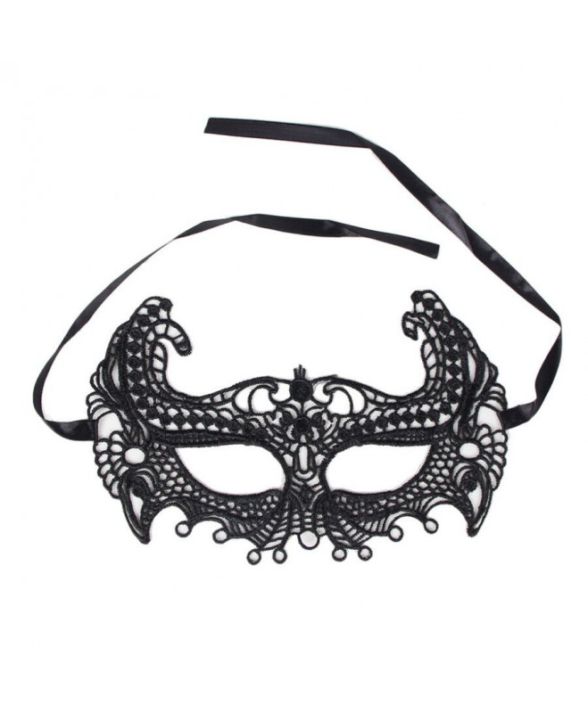 QUEEN LINGERIE BLACK MASK