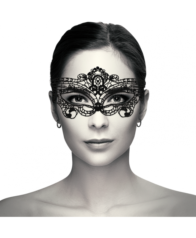 COQUETTE CHIC DESIRE FINE BLACK LACE MASK