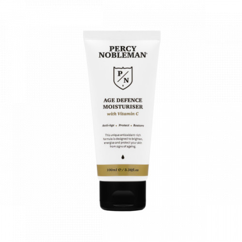 Percy Nobleman Age Defence Moisturiser with Vitamin C Veido kremas su vitaminu C, 100ml