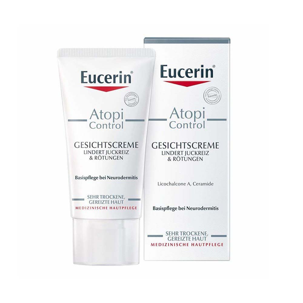 EUCERIN AtopiControl 12% Omega kremas veidui 50 ml