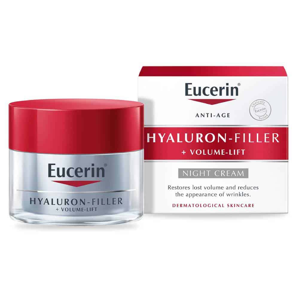 EUCERIN Hyaluron-Filler + Volume-Lift Naktis kremas 50 ml