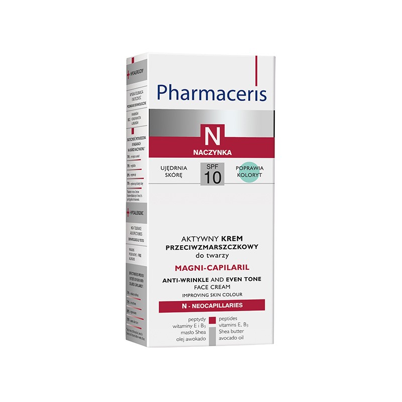 PHARMACERIS N Magni-Capilaril veido kremas nuo raukšlių 50 ml