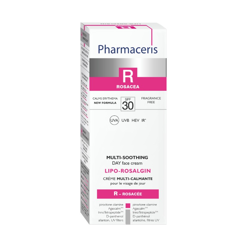 PHARMACERIS R Lipo-Rosalgin SPF30 veido kremas 30 ml