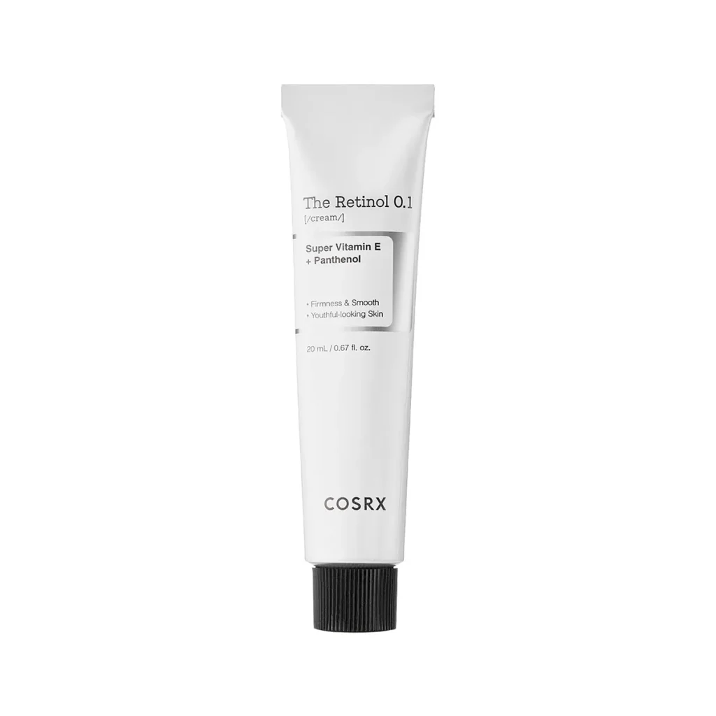 COSRX The Retinol 0.1 Cream – lengvas ir jauninantis kremas su retinoliu