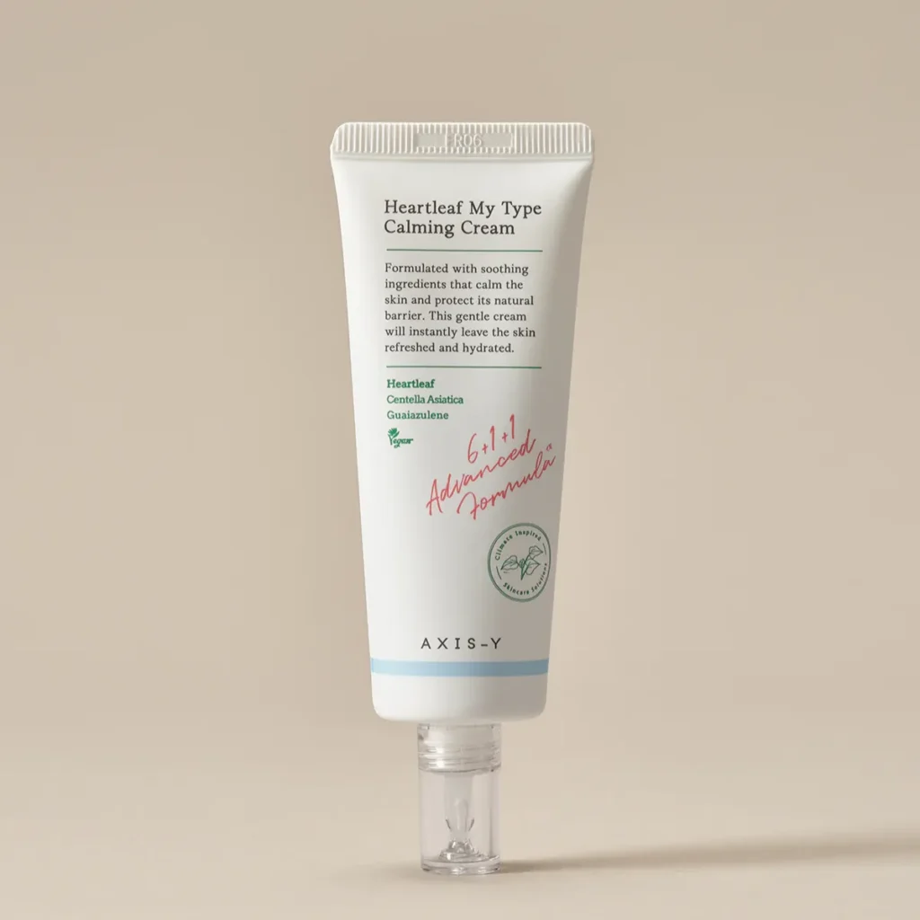 AXIS-Y Heartleaf My Type Calming Cream – raminamasis veido kremas