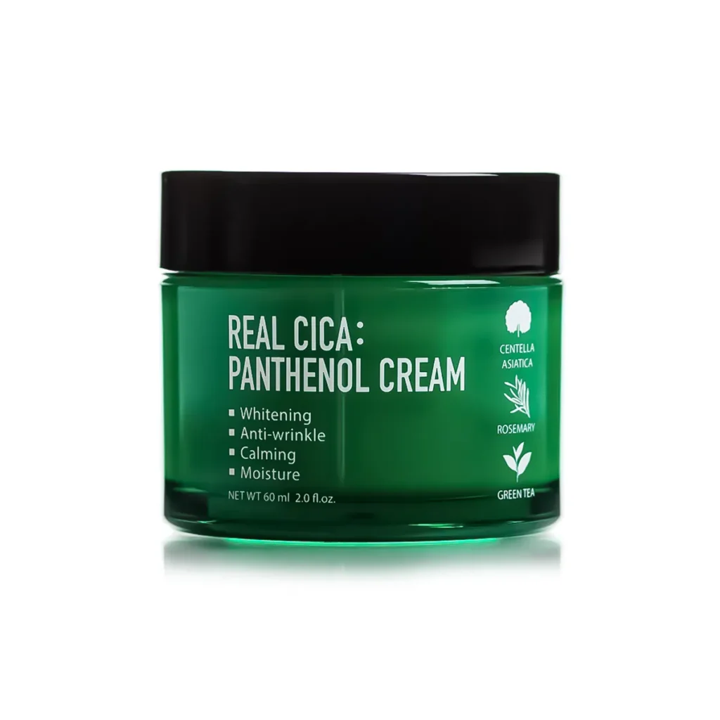 Fortheskin Real Cica Panthenol Cream – raminantis veido kremas su pantenoliu