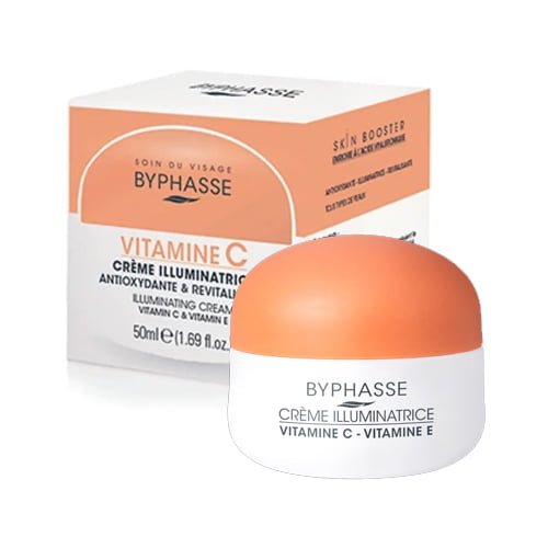 Šviesinamasis veido kremas BYPHASSE VITAMINE C, 50 ml