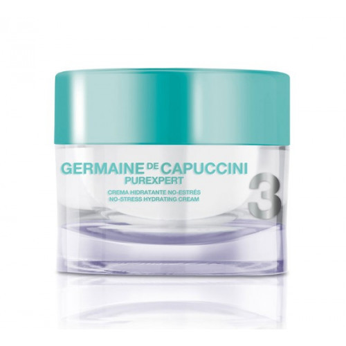 Germaine de Capuccini Purexpert No Stress Hydrating Cream No Stress Hydrating Cream Antistresinis drėkinamasis veido kremas, 50ml