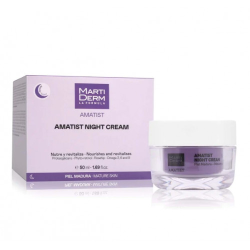 MartiDerm Amatist Night Cream Naktinis veido kremas, 50ml