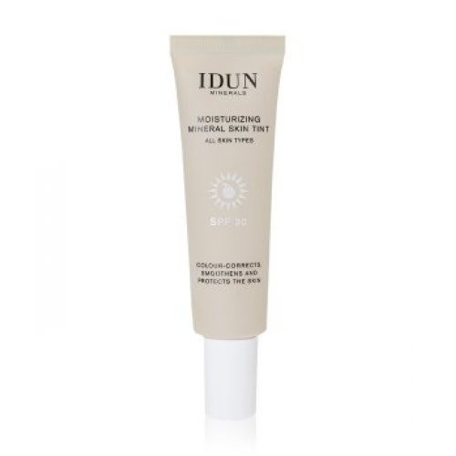 IDUN Moisturizing Skin Tint With SPF30 Drėkinamasis veido kremas su atspalviu, Light/Medium Nr.1412