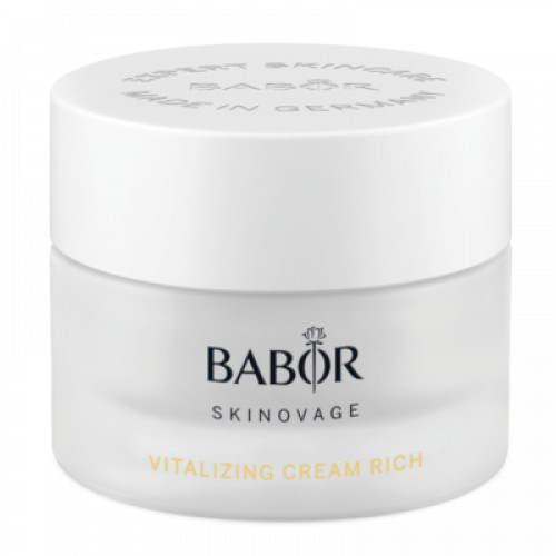 Babor Skinovage Vitalizing Cream Rich Kremas pavargusiai, papilkėjusiai veido odai, 50ml