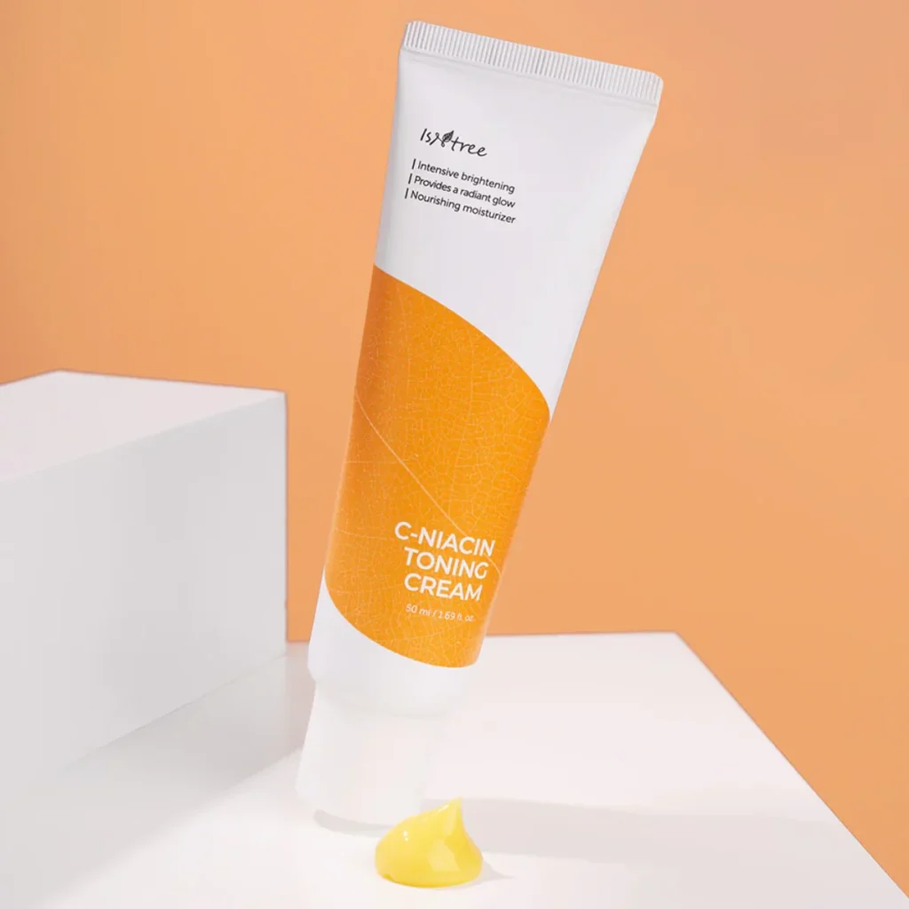 ISNTREE C-Niacin Toning Cream – šviesinantis tonizuojantis kremas