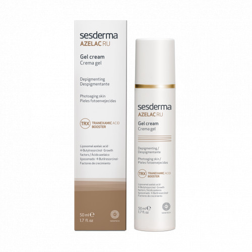 Sesderma Azelac Ru Cream Gel Gelinis veido kremas, 50ml