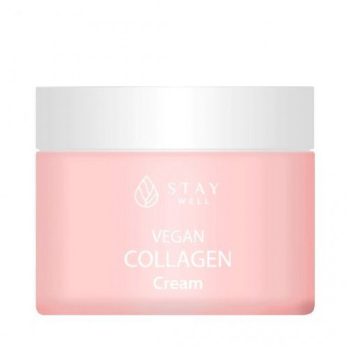 STAY WELL Vegan Collagen Cream Maitinantis veido kremas, 50ml