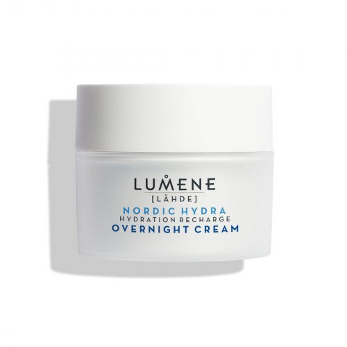 Lumene Nordic Hydra [Lähde] Hydration Recharge Overnight Cream Drėkinamasis naktinis veido kremas, 50ml