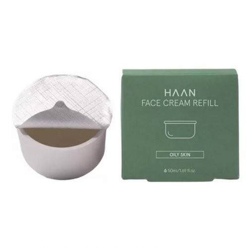 HAAN Niacinamide Face Cream Veido kremas su niacinamidu riebiai odai, 50ml Refill
