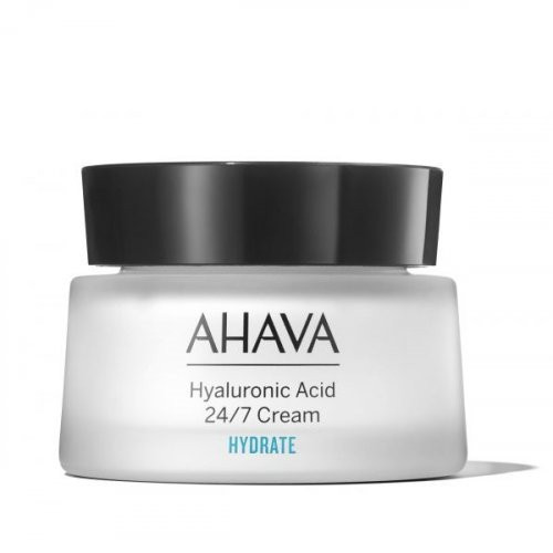 Ahava Hyaluronic Acid 24/7 Cream Drėkinamasis veido kremas su hialurono rūgštimi, 50ml