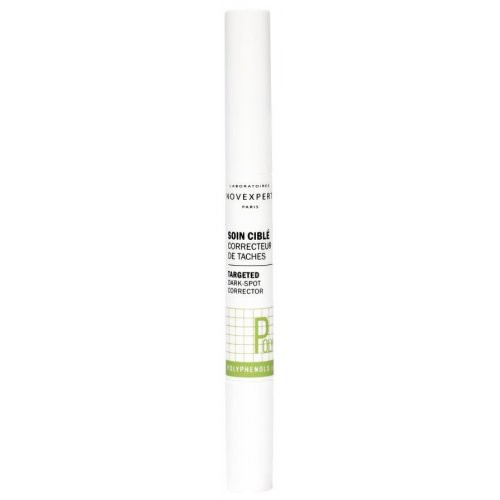 Novexpert Targeted Spot Corrector Šviesinamasis serumas-korektorius tamsioms veido dėmėms su žaliosios arbatos polifenoliais, 2ml