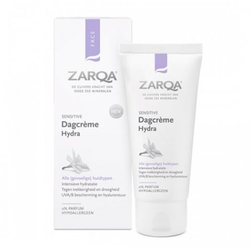 Zarqa Moisturising Day Face Cream Drėkinamasis dieninis veido kremas, 50g