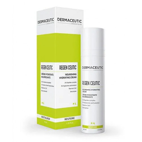 Dermaceutic Regen Ceutic Nourishing, Hydrating Cream Maitinamasis, drėkinamasis kremas, 40ml