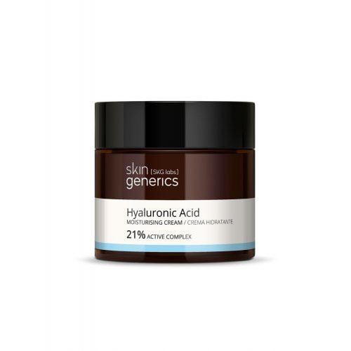 Skin Generics Hyaluronic Acid Moisturising Cream Drėkinamasis kremas su hialuronu, 50ml