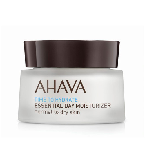 Ahava Essential Day Moisturizer Normal to Dry Skin Drėkinamasis veido kremas normaliai, sausai odai, 50ml