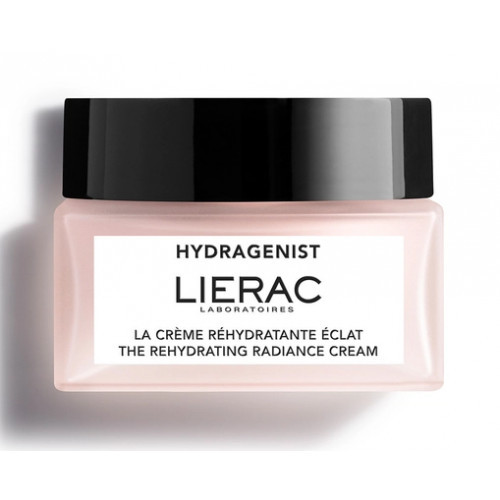 Lierac Hydragenist Rehydrating Radiance Cream Veido kremas sausai odai, 50ml