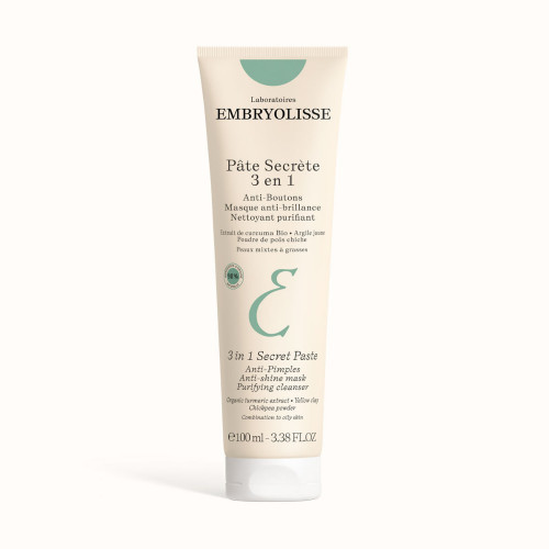 Embryolisse Laboratories 3-in-1 Secret Paste Trys viename veido priežiūros pasta, 100ml
