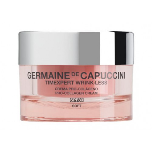 Germaine de Capuccini Timexpert Wrink Less Pro Collagen Soft Cream Dieninis kremas su pro - kolagenu ir SPF30 apsauga, 50ml