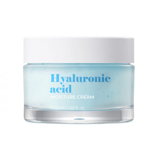 BOM Hyaluronic Acid Moisture Cream Drėkinamasis veido kremas, 50ml