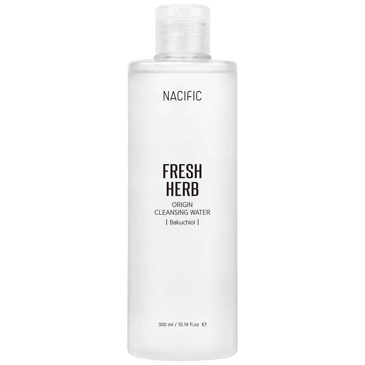 NACIFIC Fresh Herb Origin Cleansing Water Bakuciol, micelinis vanduo, 300 ml