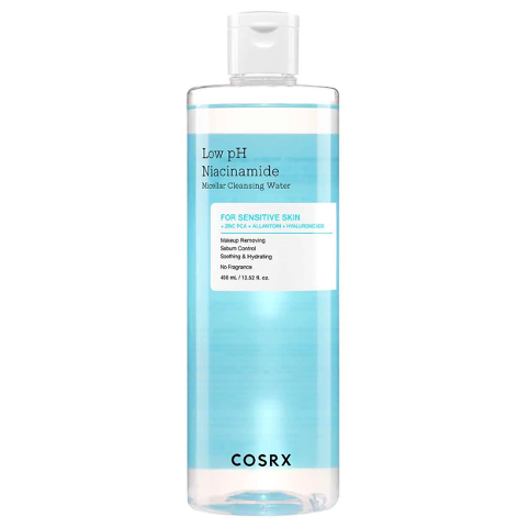 COSRX Low pH Niacinamide Micellar Cleansing water micelinis prausiklis, 400 ml