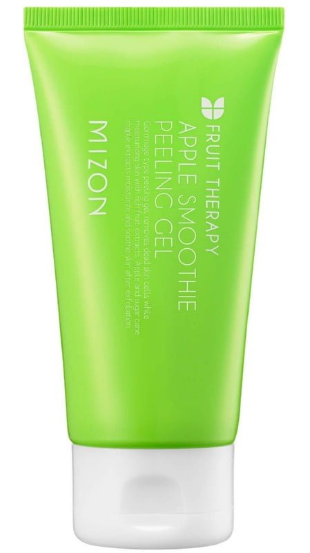 Gelinis veido šveitiklis Mizon Apple Smoothie Peeling Gel MIZ000002138 su obuolių ekstraktu, 120 ml