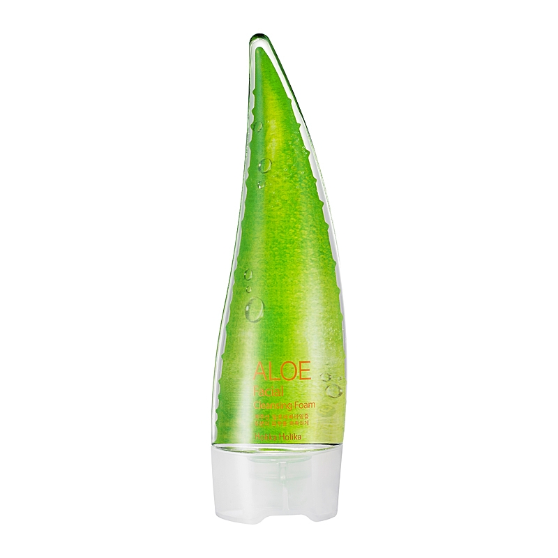 Gelio tipo valomosios putos Holika Holika Aloe Cleansing Foam HH20011815, 150 ml