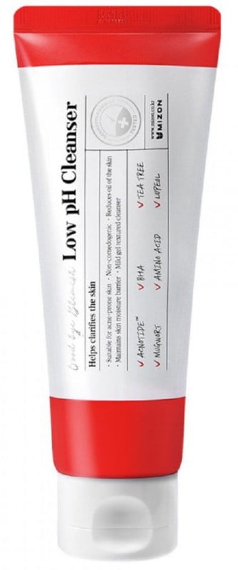 Veido prausiklis probleminei veido odai Mizon Goodbye Blemish Low PH Cleanser MIZ307030118, 100 ml
